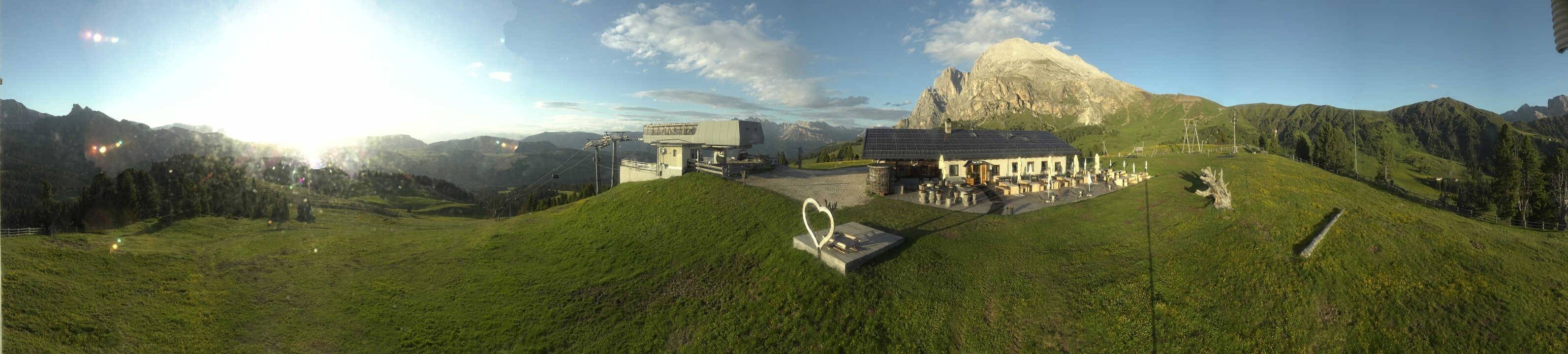 Archiv Foto Webcam Seiser Alm - Bergstation Florianlift