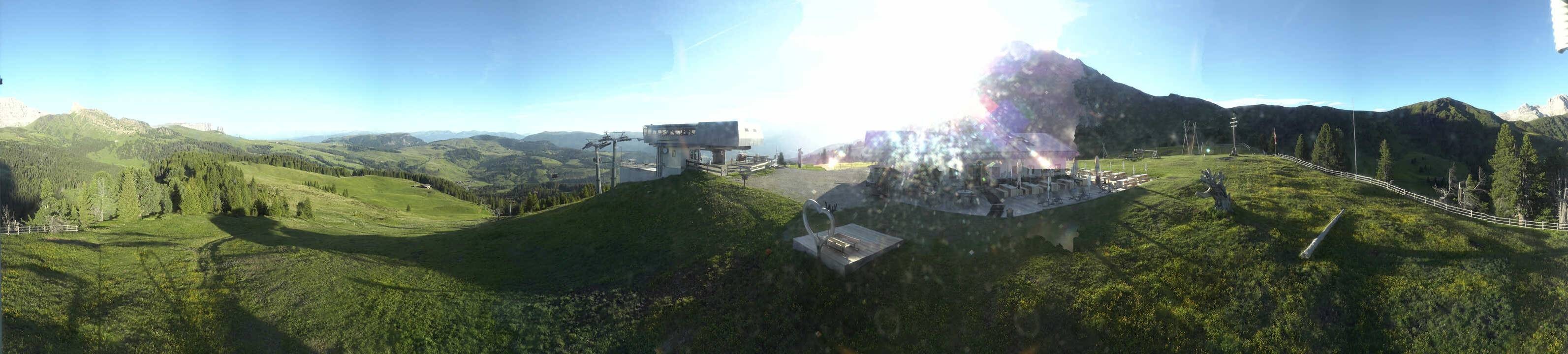 Archiv Foto Webcam Seiser Alm - Bergstation Florianlift