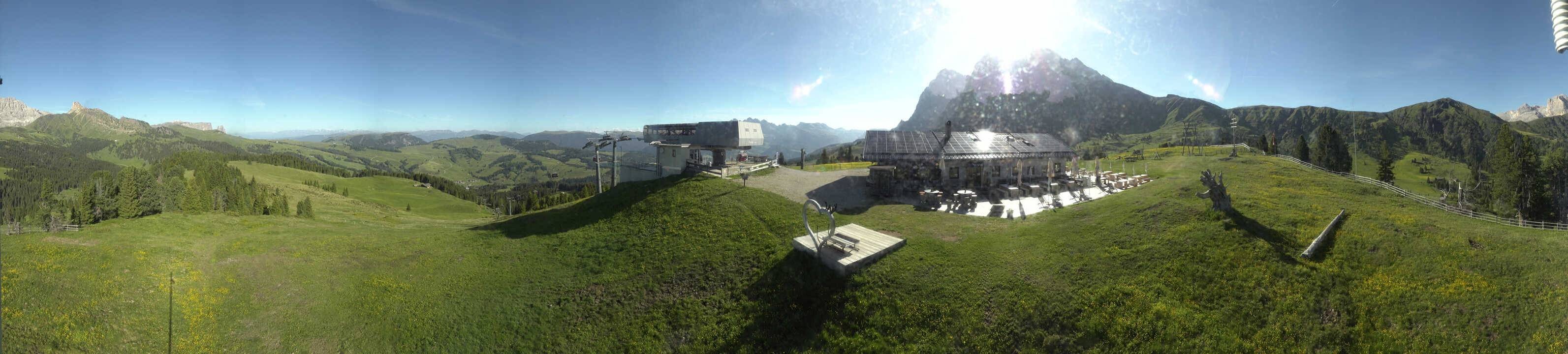 Archiv Foto Webcam Seiser Alm - Bergstation Florianlift