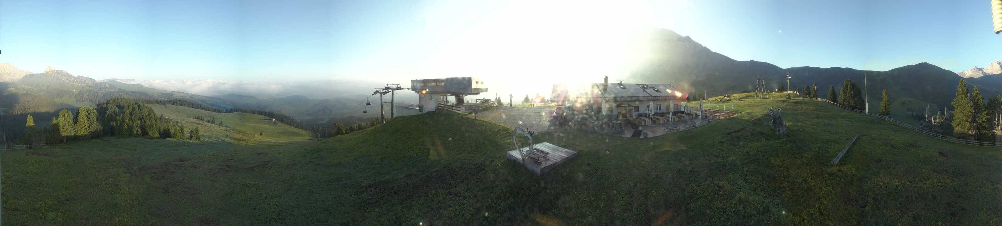 Archiv Foto Webcam Seiser Alm - Bergstation Florianlift
