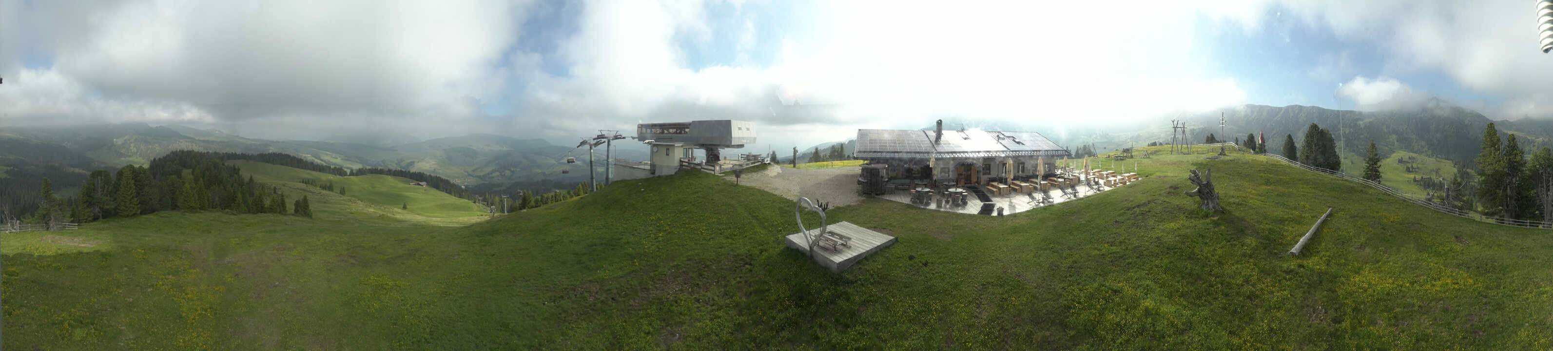 Archiv Foto Webcam Seiser Alm - Bergstation Florianlift