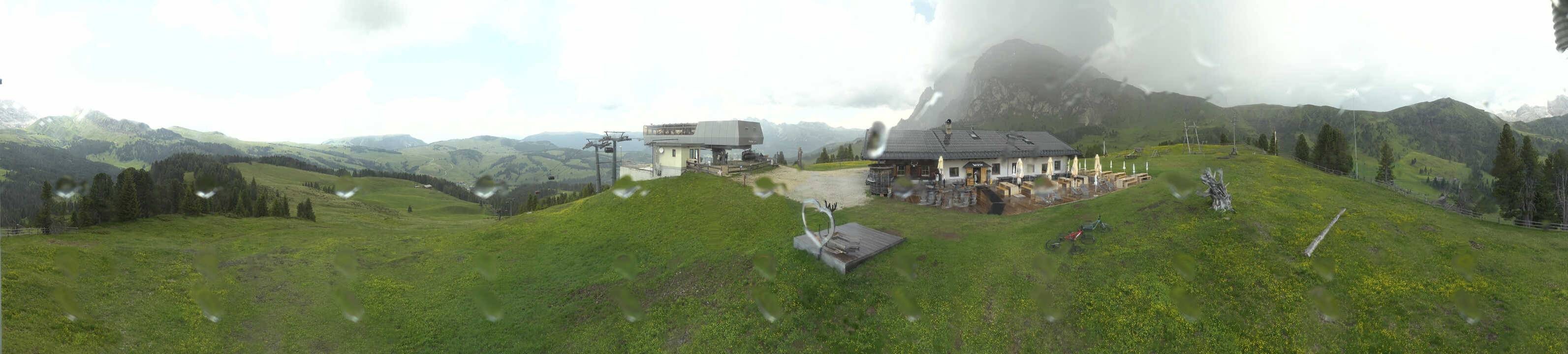 Archiv Foto Webcam Seiser Alm - Bergstation Florianlift