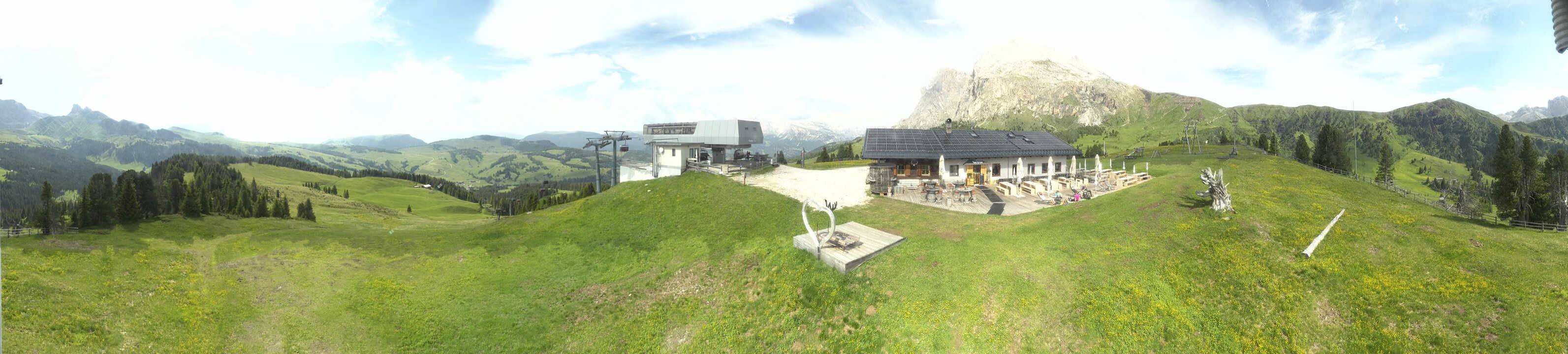 Archiv Foto Webcam Seiser Alm - Bergstation Florianlift