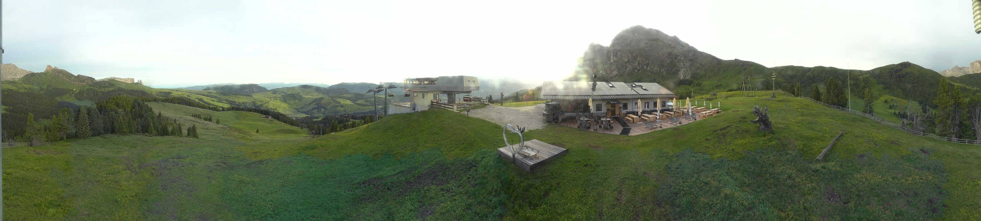 Archiv Foto Webcam Seiser Alm - Bergstation Florianlift