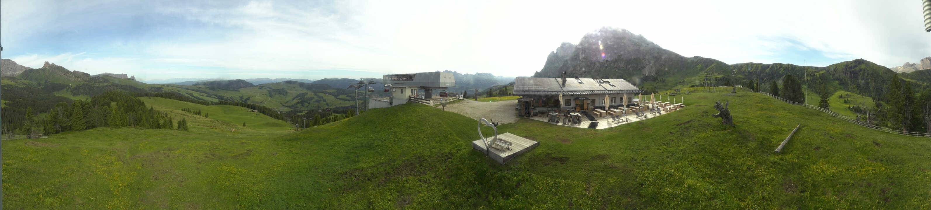 Archiv Foto Webcam Seiser Alm - Bergstation Florianlift