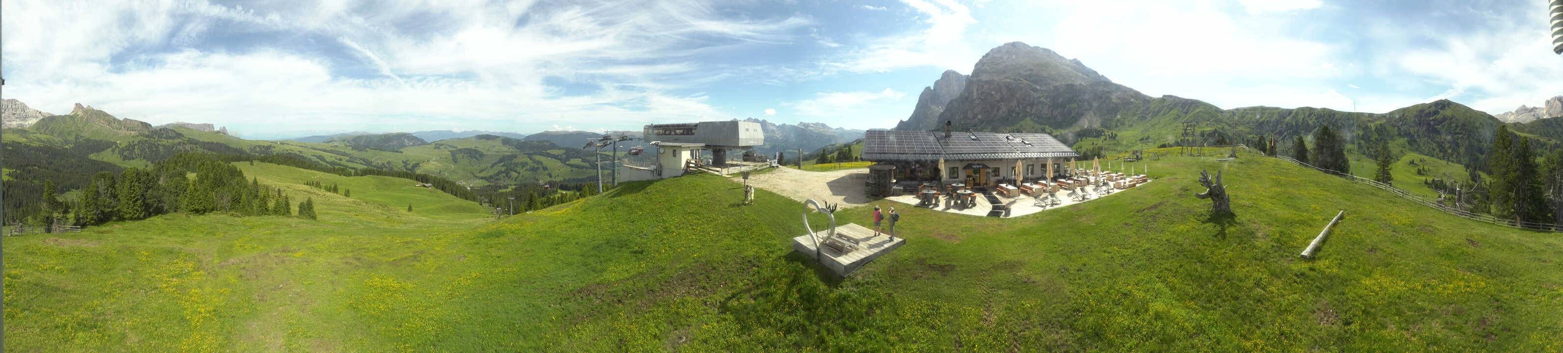 Archiv Foto Webcam Seiser Alm - Bergstation Florianlift