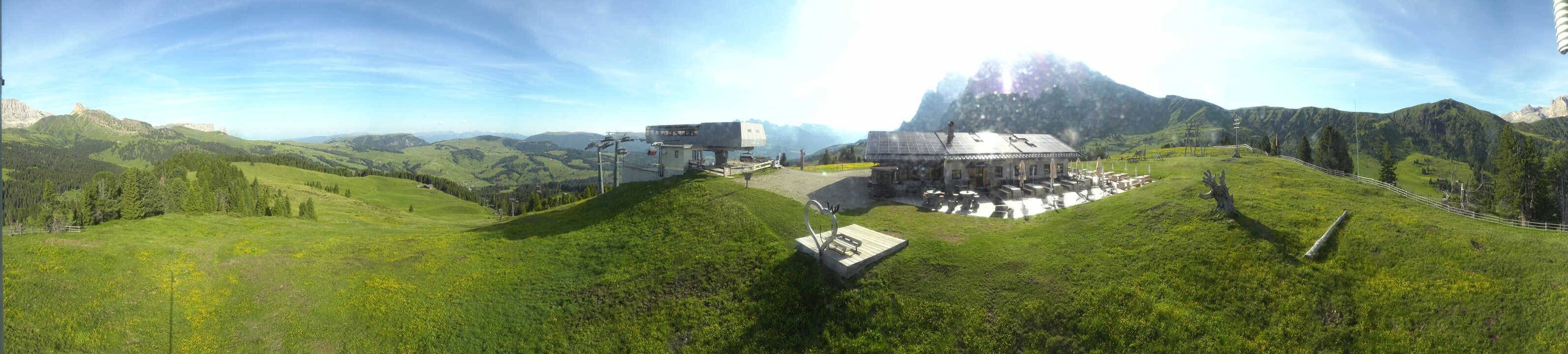 Archiv Foto Webcam Seiser Alm - Bergstation Florianlift