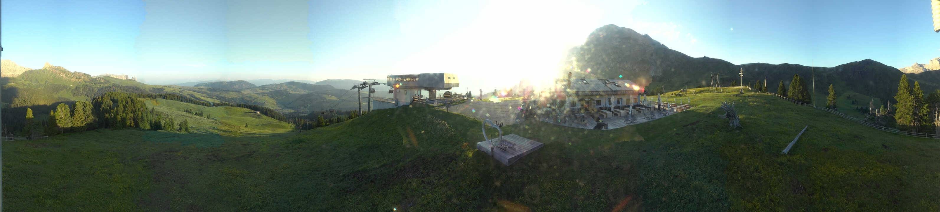Archiv Foto Webcam Seiser Alm - Bergstation Florianlift