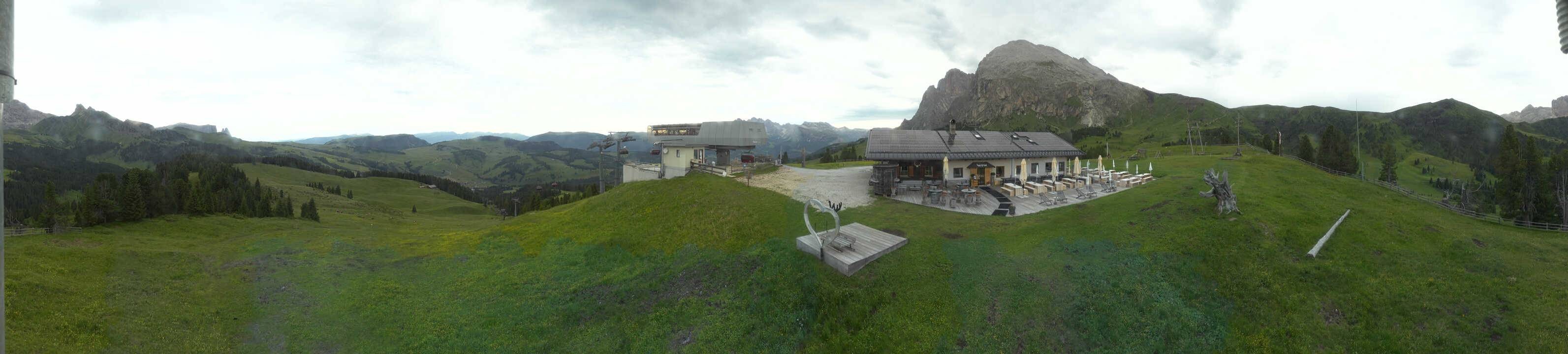 Archiv Foto Webcam Seiser Alm - Bergstation Florianlift