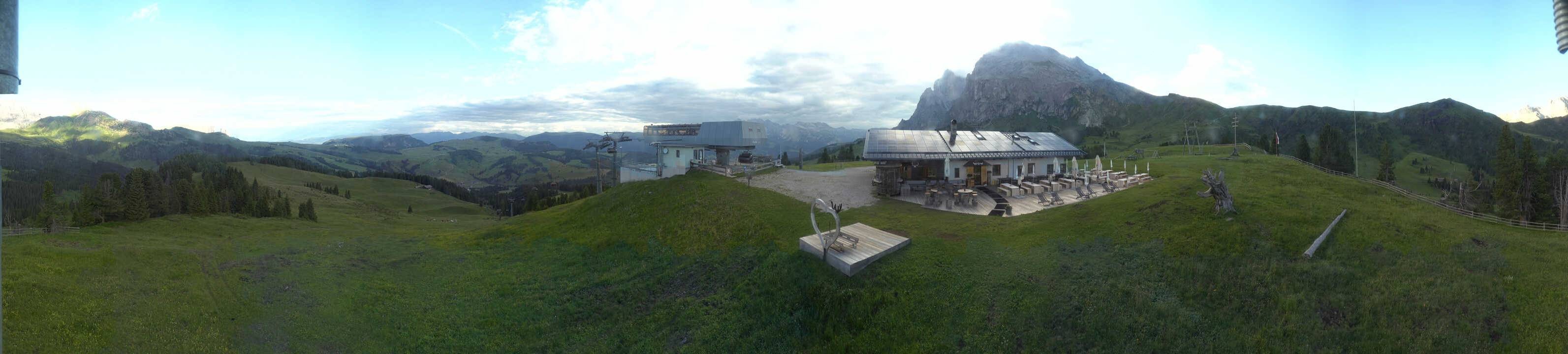 Archiv Foto Webcam Seiser Alm - Bergstation Florianlift