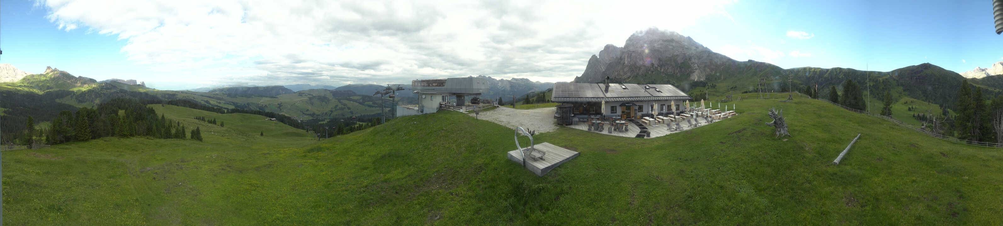 Archiv Foto Webcam Seiser Alm - Bergstation Florianlift