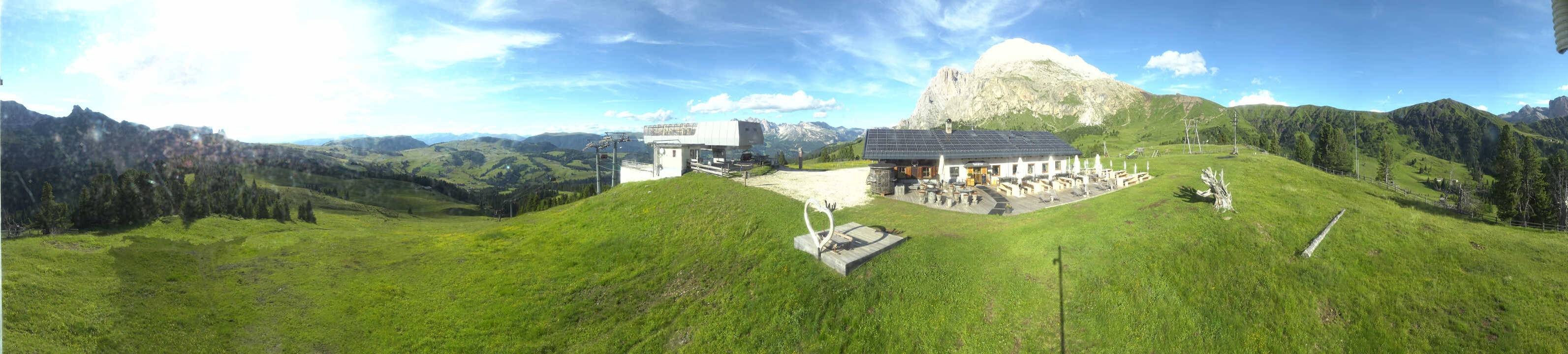 Archiv Foto Webcam Seiser Alm - Bergstation Florianlift