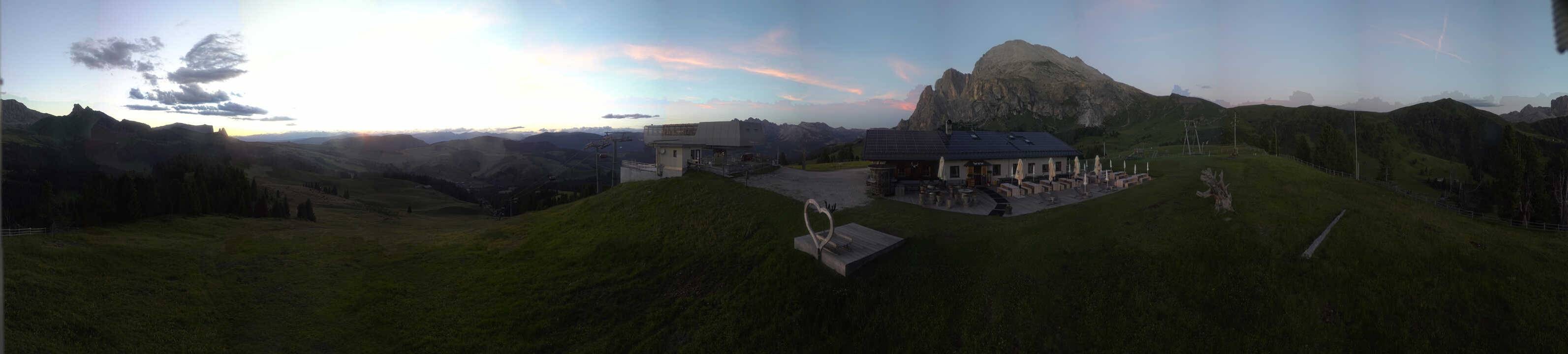 Archiv Foto Webcam Seiser Alm - Bergstation Florianlift