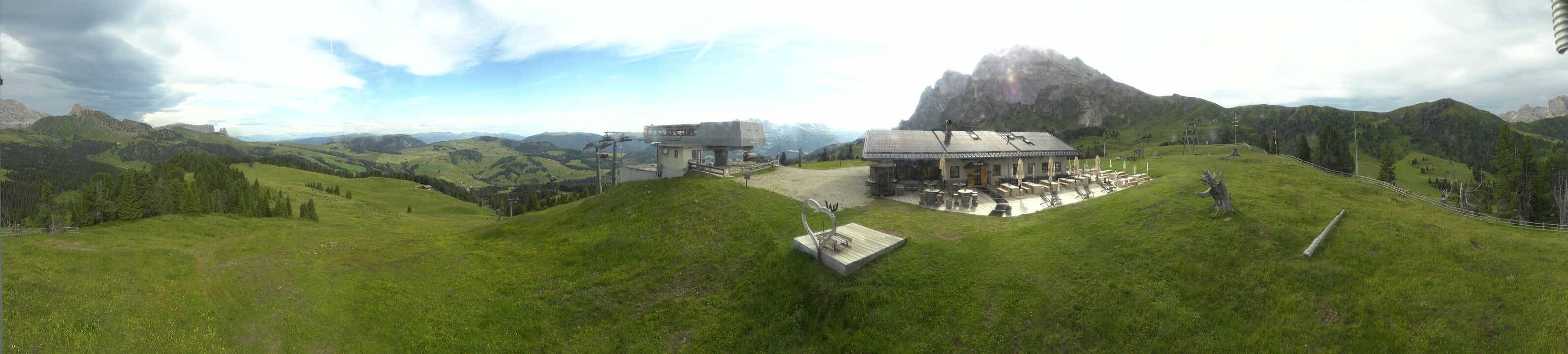 Archiv Foto Webcam Seiser Alm - Bergstation Florianlift