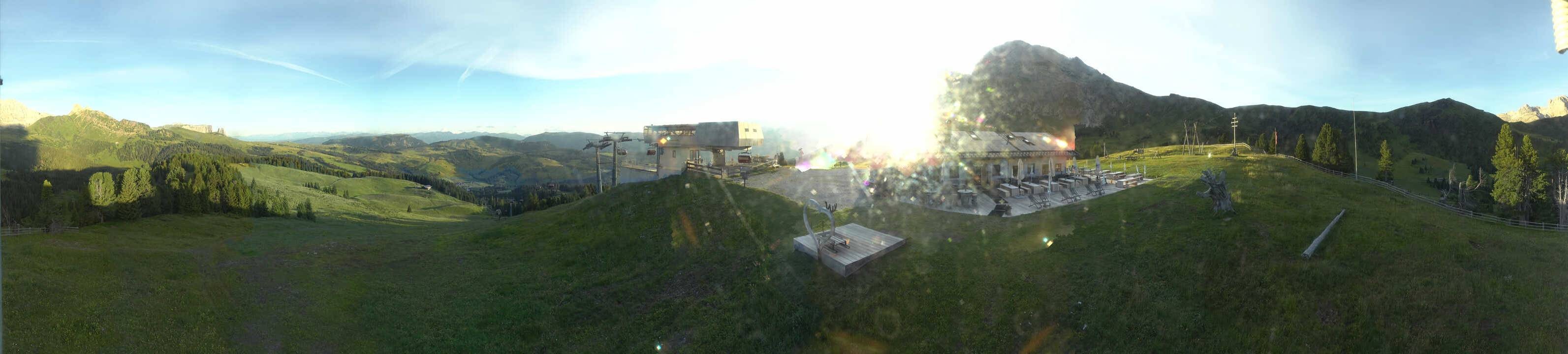 Archiv Foto Webcam Seiser Alm - Bergstation Florianlift