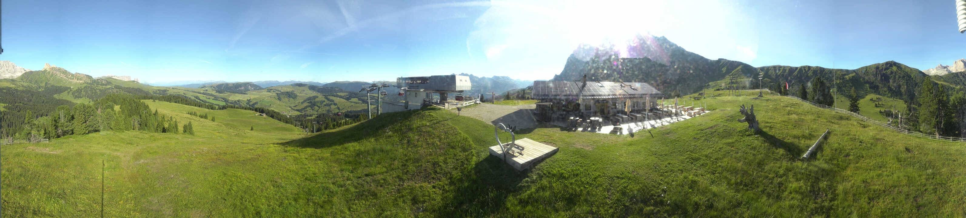 Archiv Foto Webcam Seiser Alm - Bergstation Florianlift