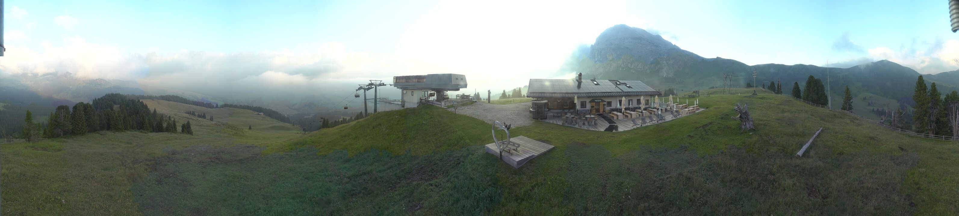 Archiv Foto Webcam Seiser Alm - Bergstation Florianlift