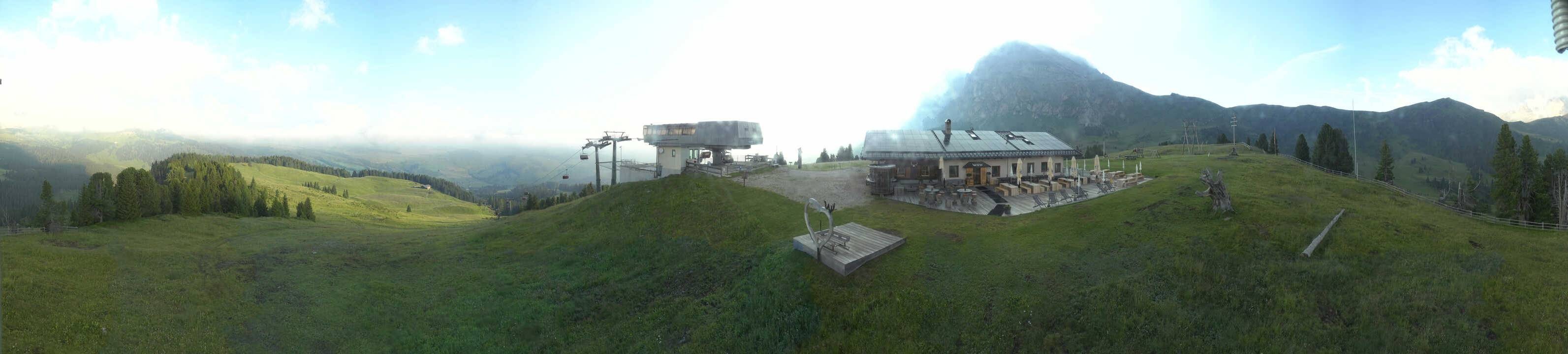 Archiv Foto Webcam Seiser Alm - Bergstation Florianlift