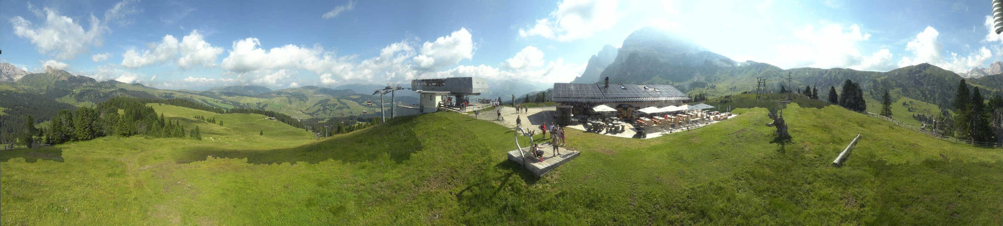 Archiv Foto Webcam Seiser Alm - Bergstation Florianlift