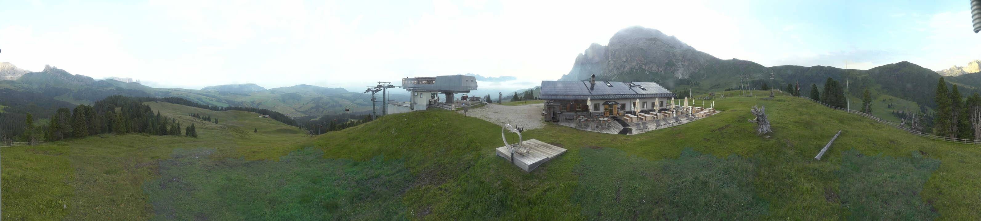 Archiv Foto Webcam Seiser Alm - Bergstation Florianlift