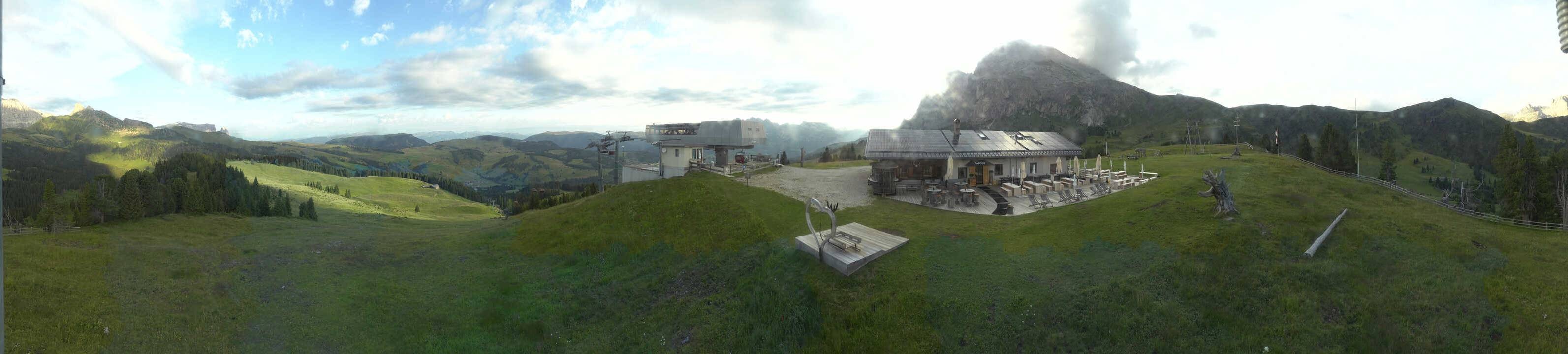 Archiv Foto Webcam Seiser Alm - Bergstation Florianlift