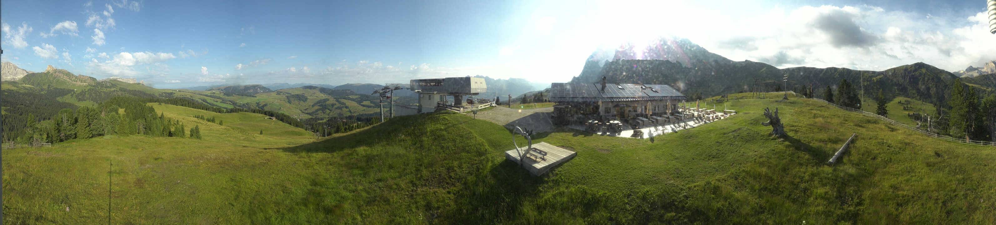 Archiv Foto Webcam Seiser Alm - Bergstation Florianlift