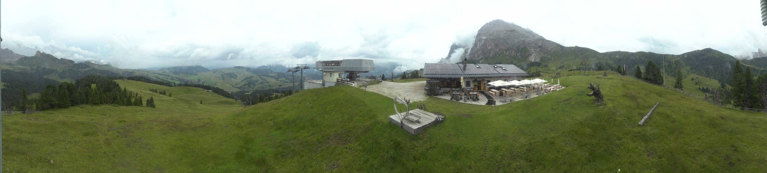 Archiv Foto Webcam Seiser Alm - Bergstation Florianlift