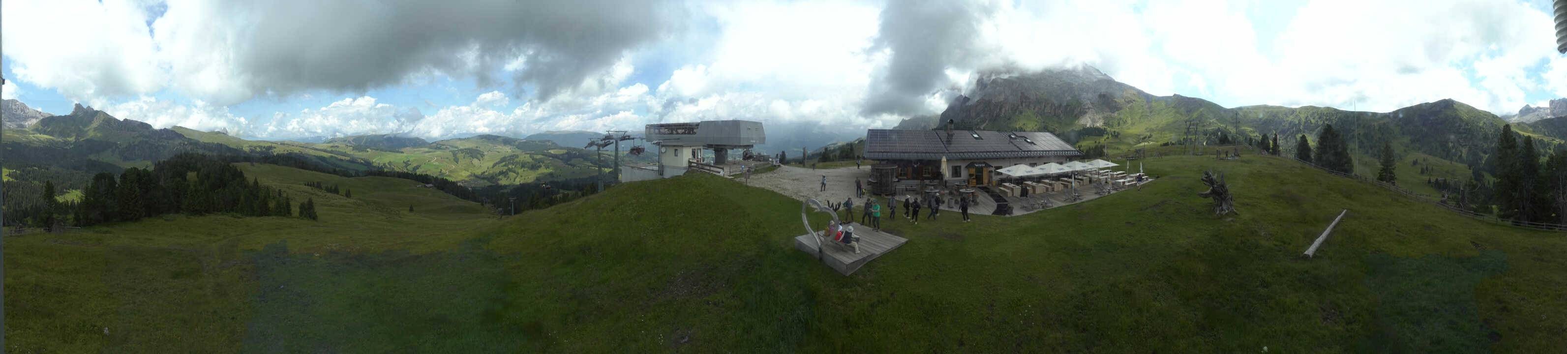 Archiv Foto Webcam Seiser Alm - Bergstation Florianlift