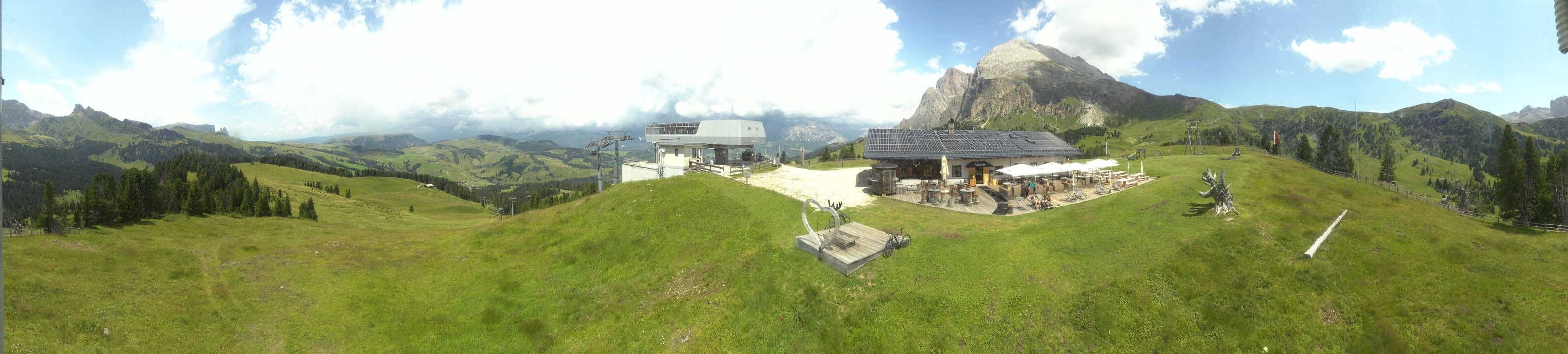Archiv Foto Webcam Seiser Alm - Bergstation Florianlift