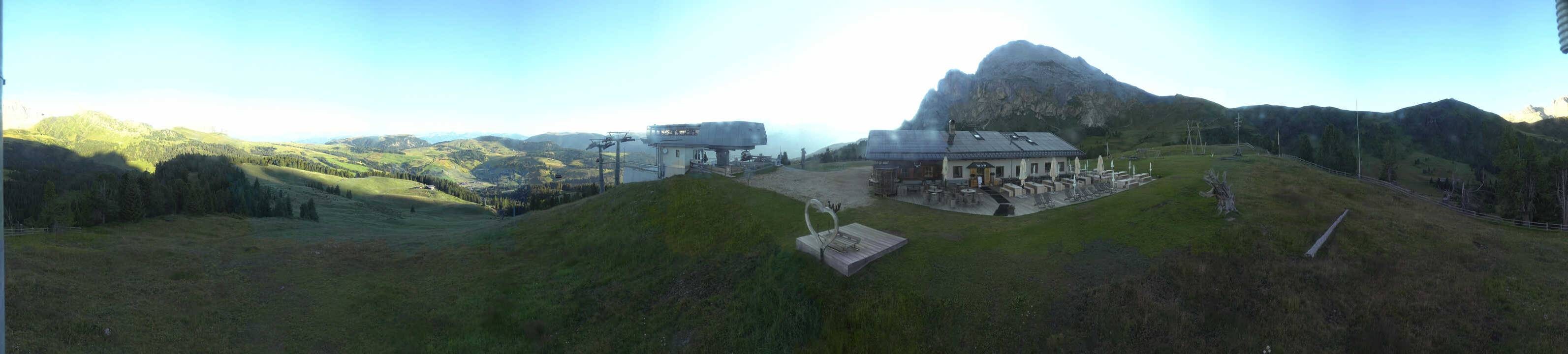 Archiv Foto Webcam Seiser Alm - Bergstation Florianlift