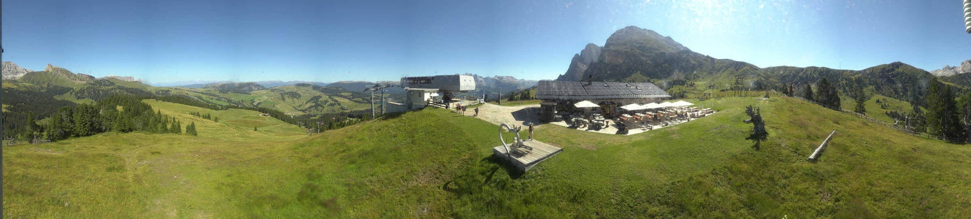 Archiv Foto Webcam Seiser Alm - Bergstation Florianlift