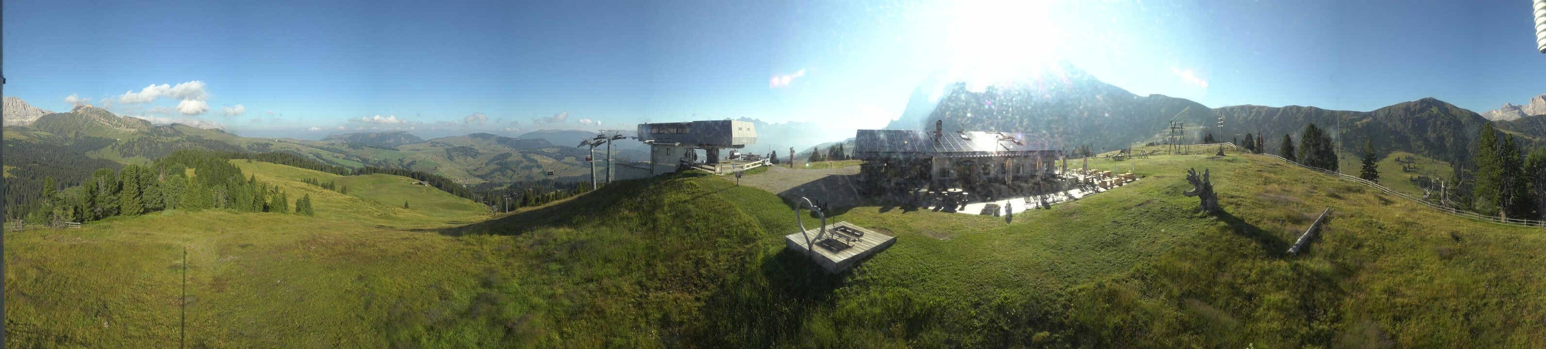 Archiv Foto Webcam Seiser Alm - Bergstation Florianlift