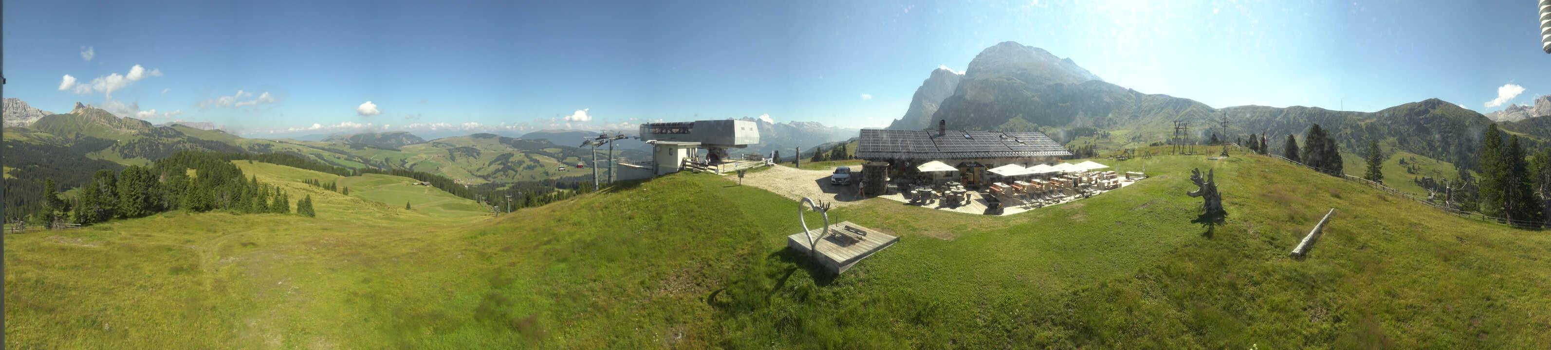 Archiv Foto Webcam Seiser Alm - Bergstation Florianlift