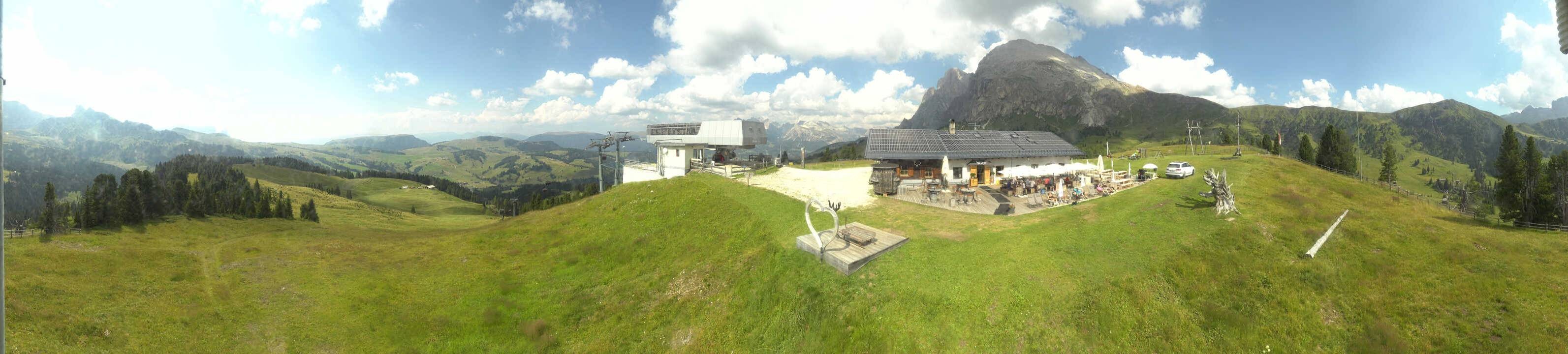 Archiv Foto Webcam Seiser Alm - Bergstation Florianlift