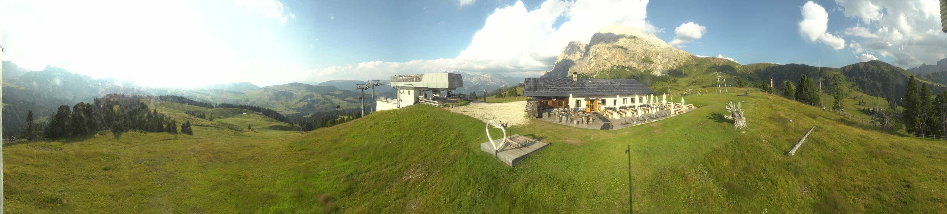 Archiv Foto Webcam Seiser Alm - Bergstation Florianlift