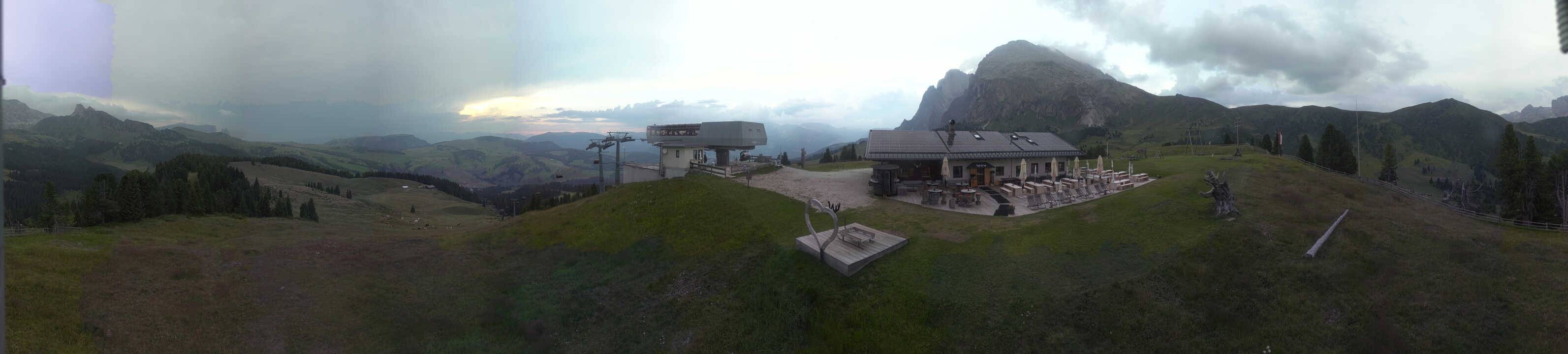 Archiv Foto Webcam Seiser Alm - Bergstation Florianlift