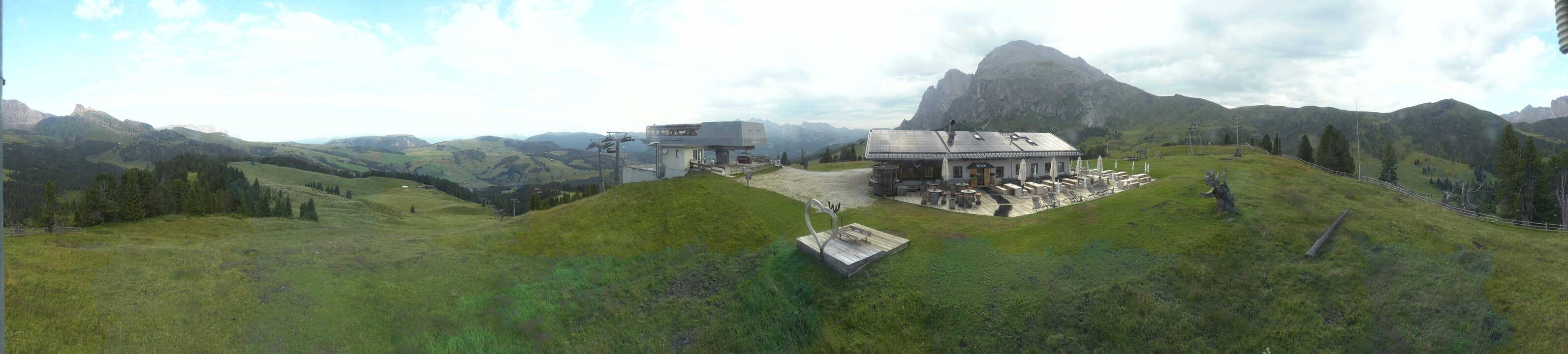 Archiv Foto Webcam Seiser Alm - Bergstation Florianlift