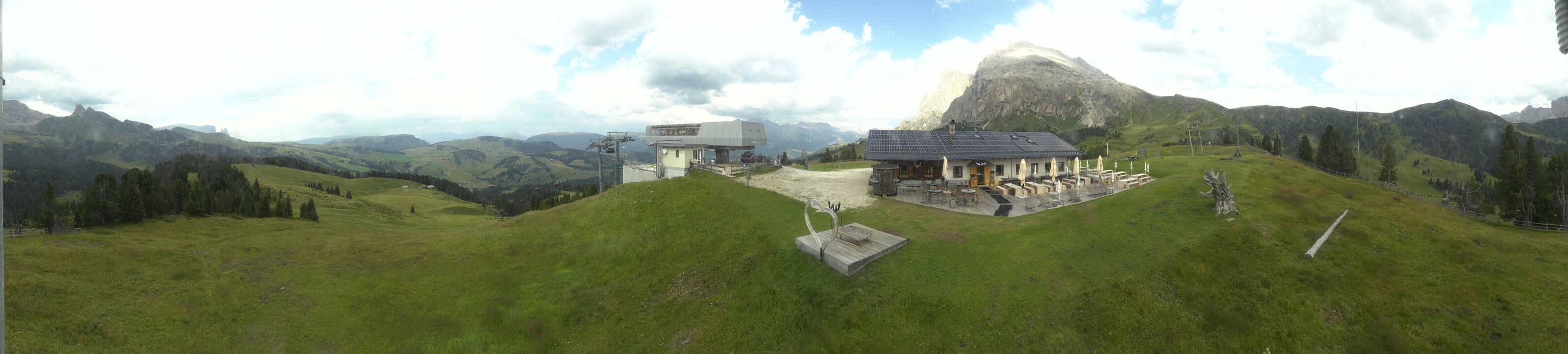 Archiv Foto Webcam Seiser Alm - Bergstation Florianlift