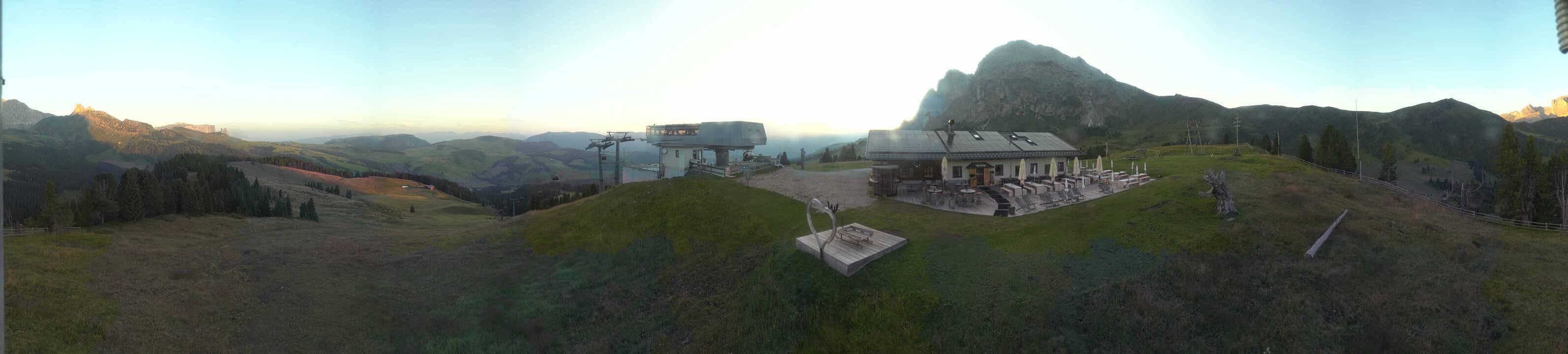 Archiv Foto Webcam Seiser Alm - Bergstation Florianlift