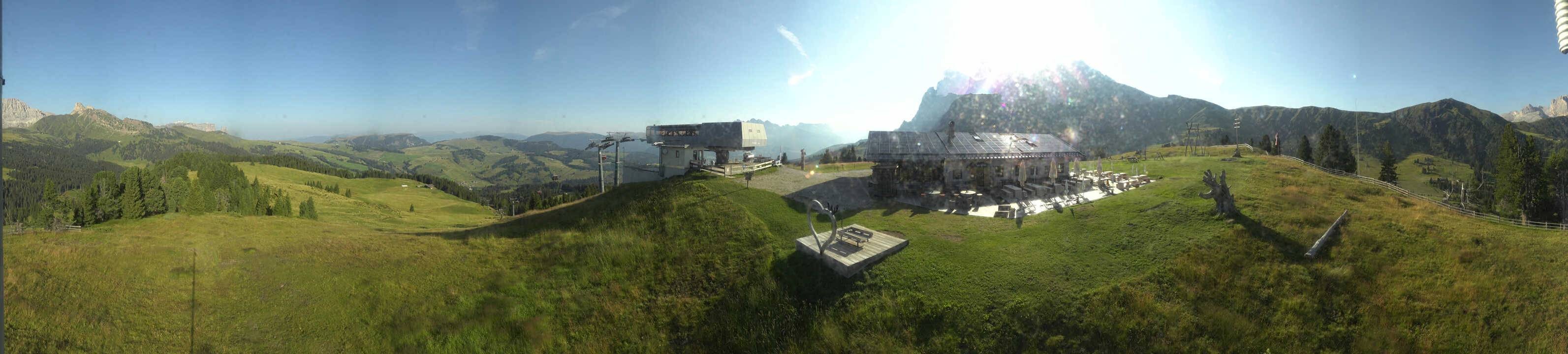 Archiv Foto Webcam Seiser Alm - Bergstation Florianlift