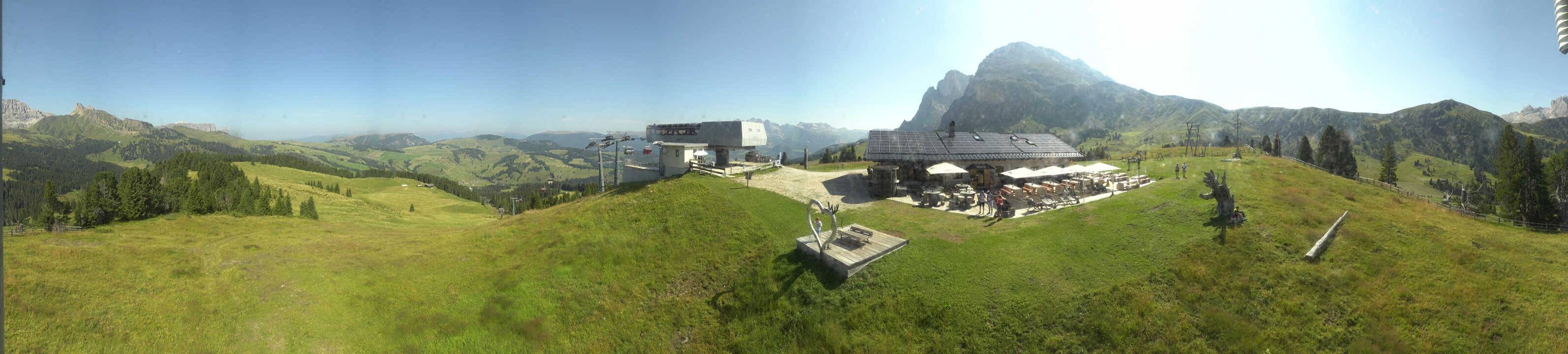 Archiv Foto Webcam Seiser Alm - Bergstation Florianlift