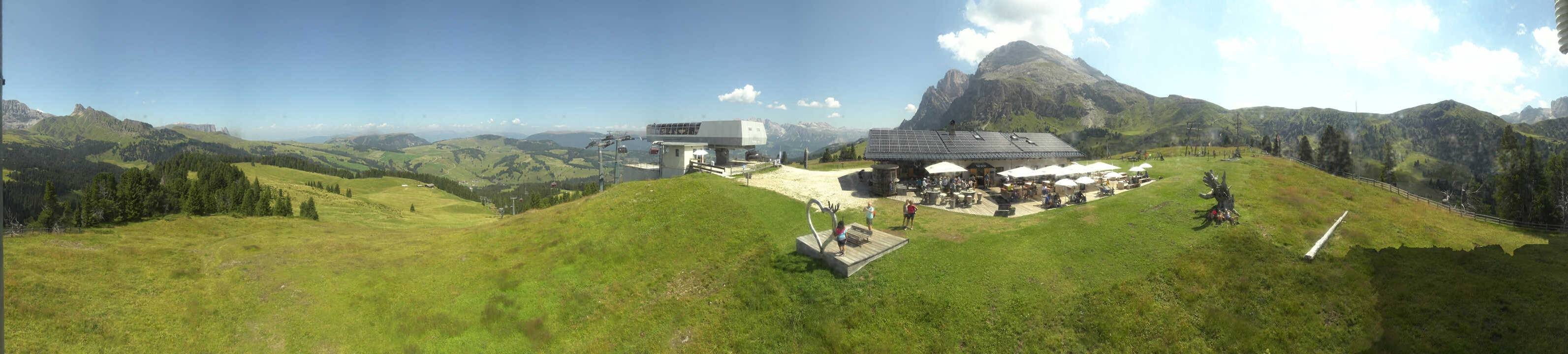 Archiv Foto Webcam Seiser Alm - Bergstation Florianlift