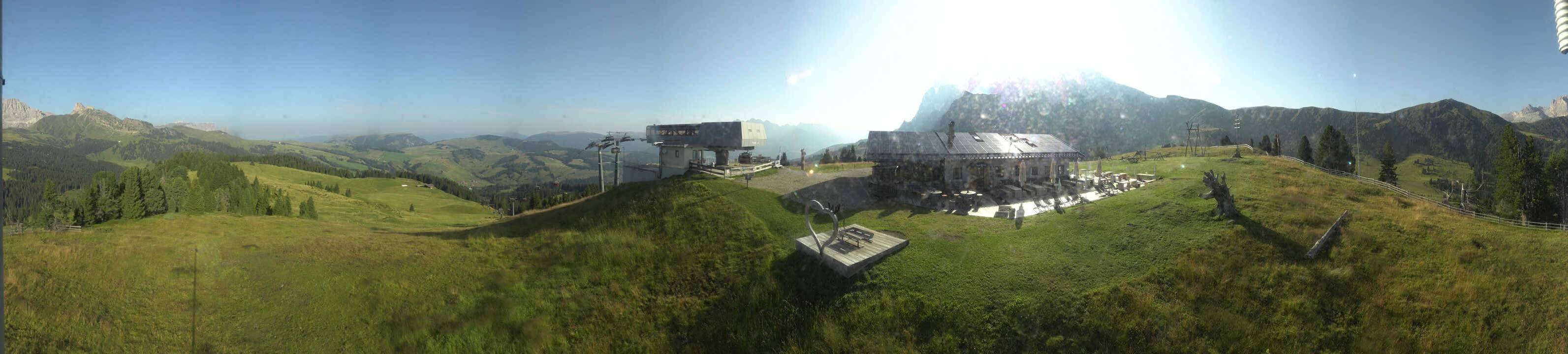Archiv Foto Webcam Seiser Alm - Bergstation Florianlift