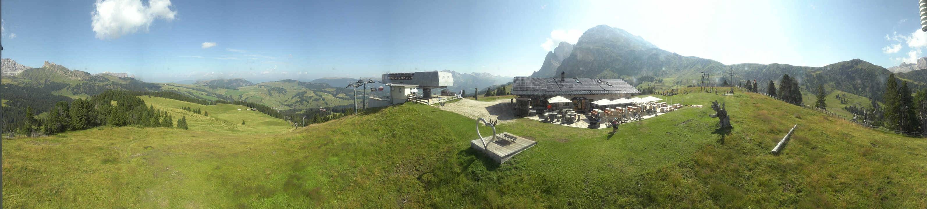 Archiv Foto Webcam Seiser Alm - Bergstation Florianlift