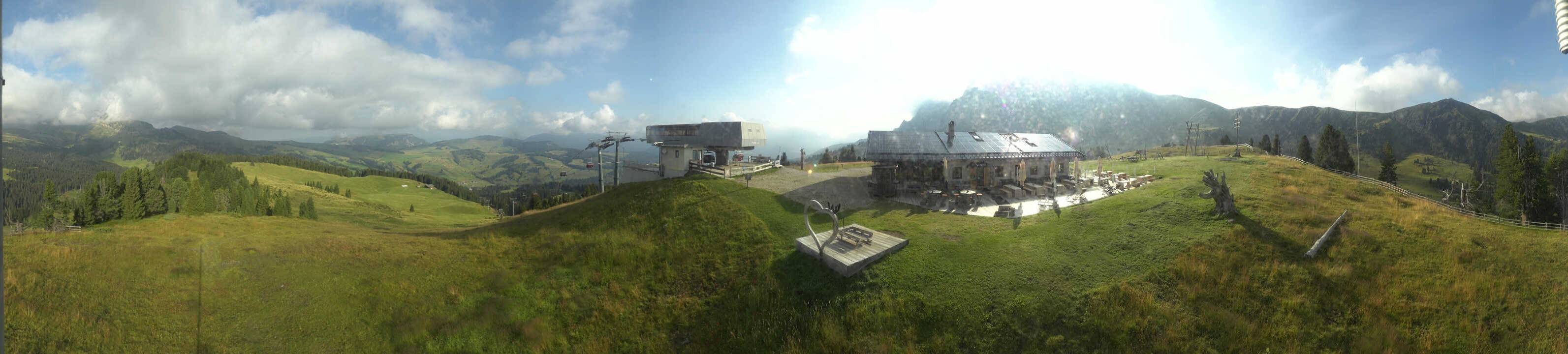 Archiv Foto Webcam Seiser Alm - Bergstation Florianlift