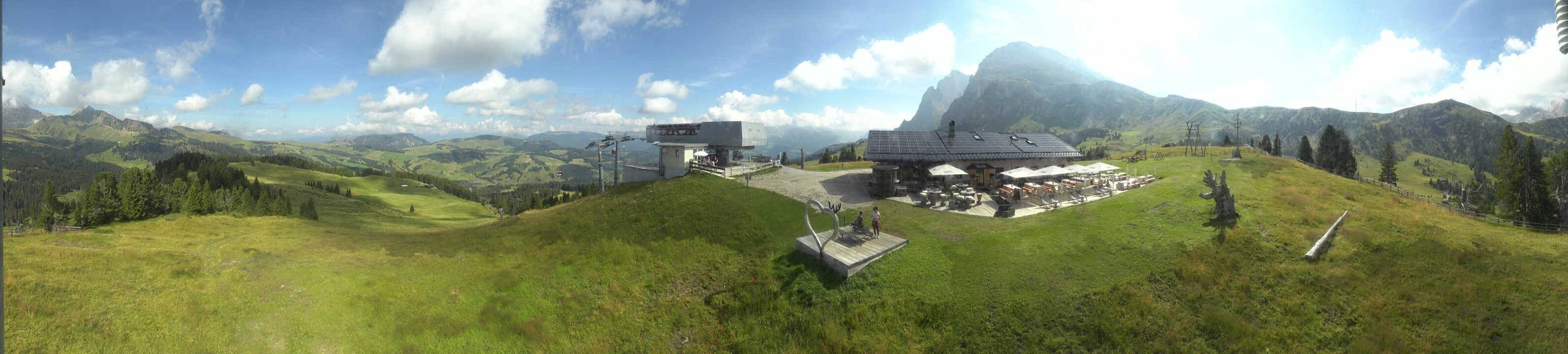 Archiv Foto Webcam Seiser Alm - Bergstation Florianlift
