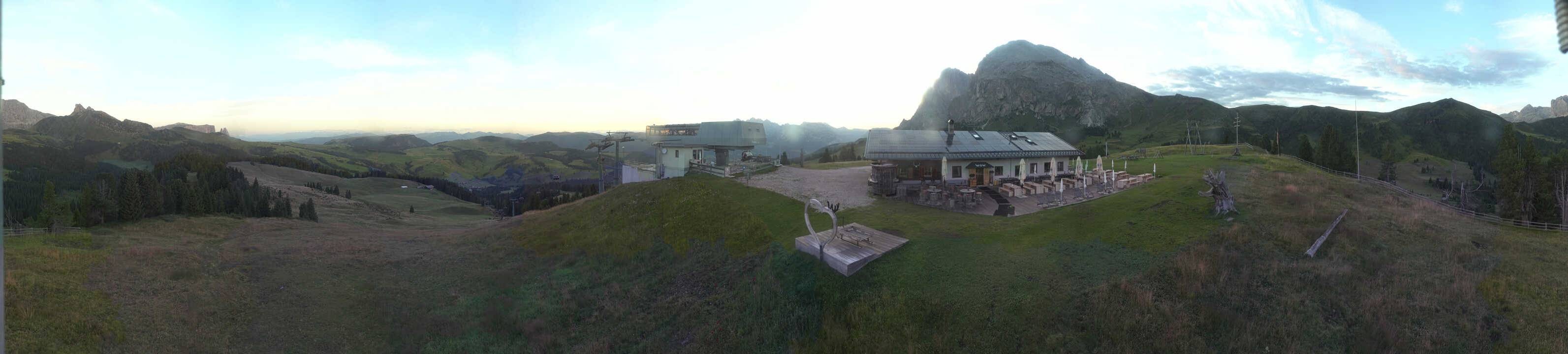 Archiv Foto Webcam Seiser Alm - Bergstation Florianlift