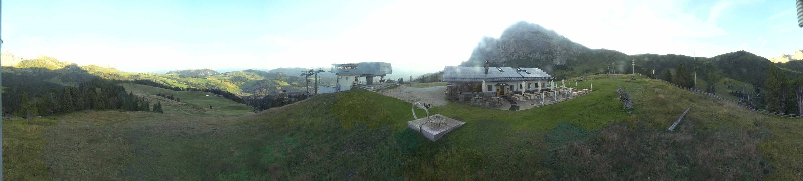 Archiv Foto Webcam Seiser Alm - Bergstation Florianlift