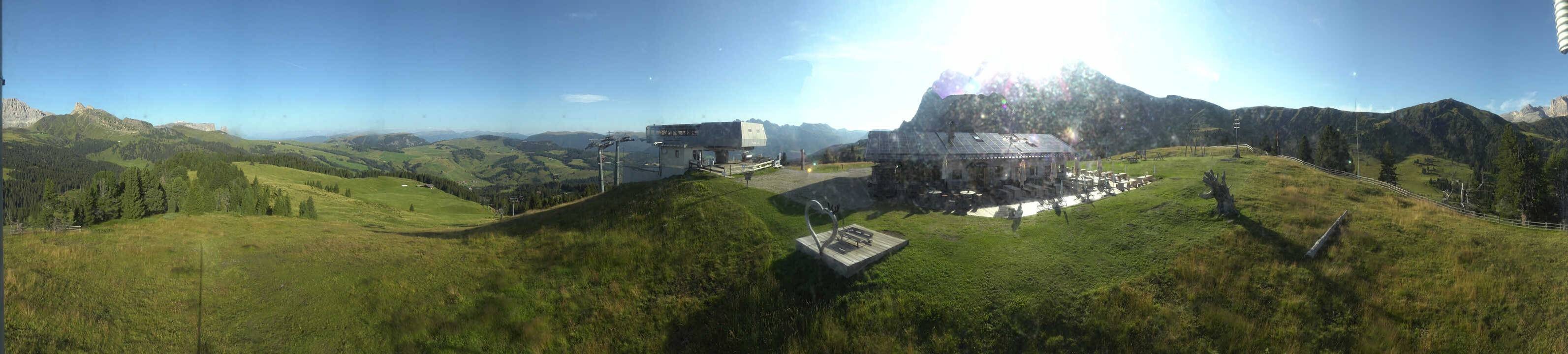 Archiv Foto Webcam Seiser Alm - Bergstation Florianlift