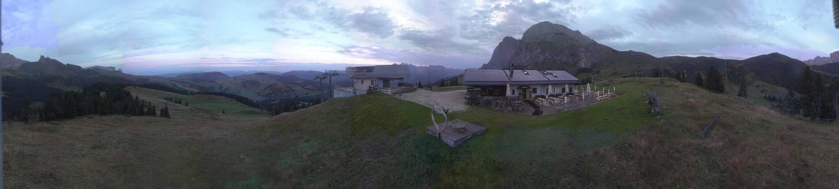 Archiv Foto Webcam Seiser Alm - Bergstation Florianlift